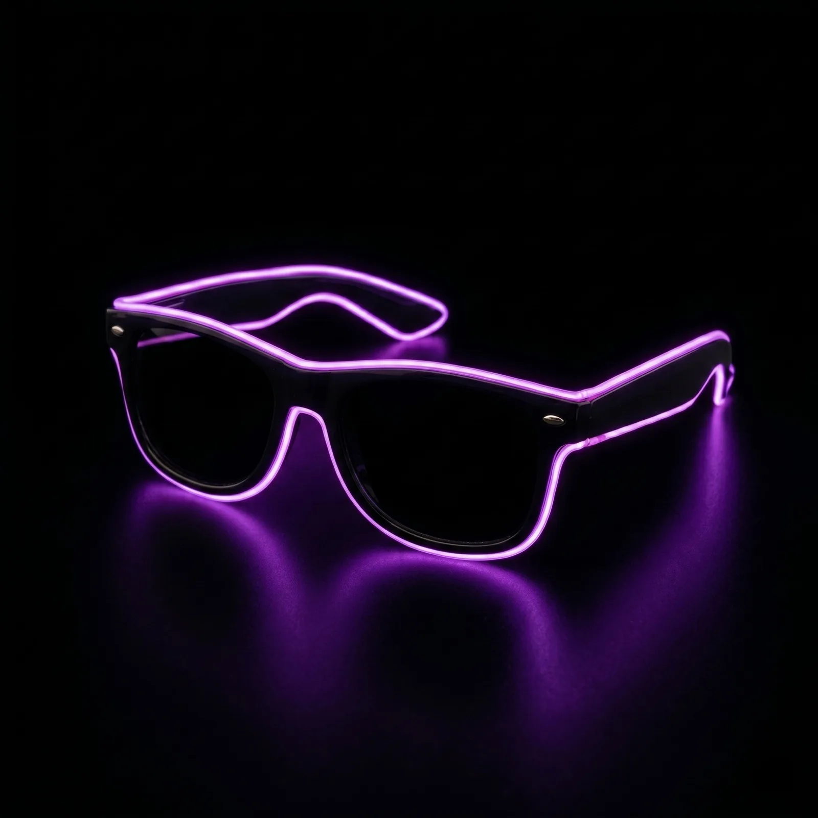 LED Feestbril Paars