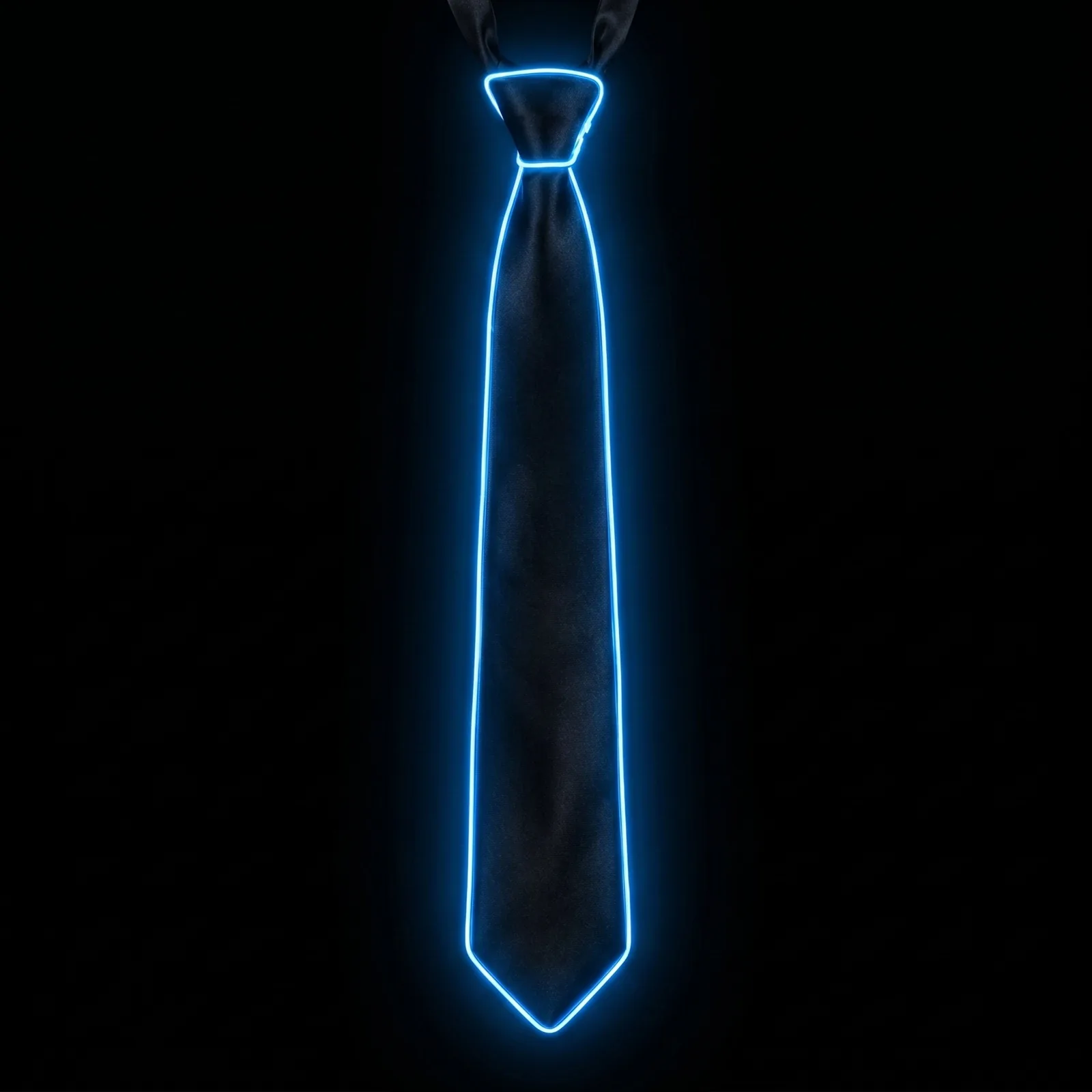 LED Stropdas Blauw