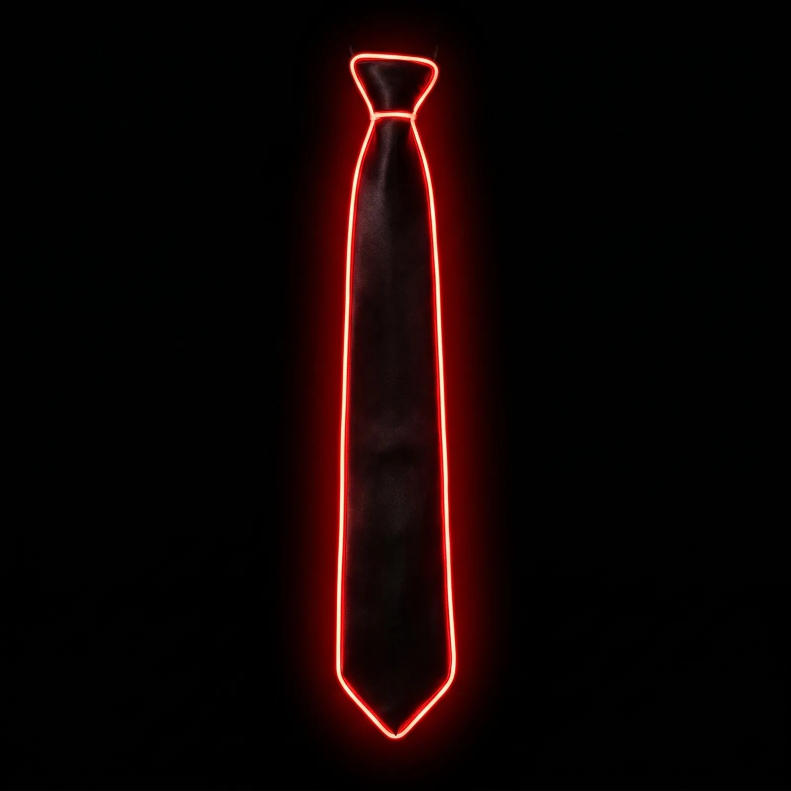 LED Stropdas Rood