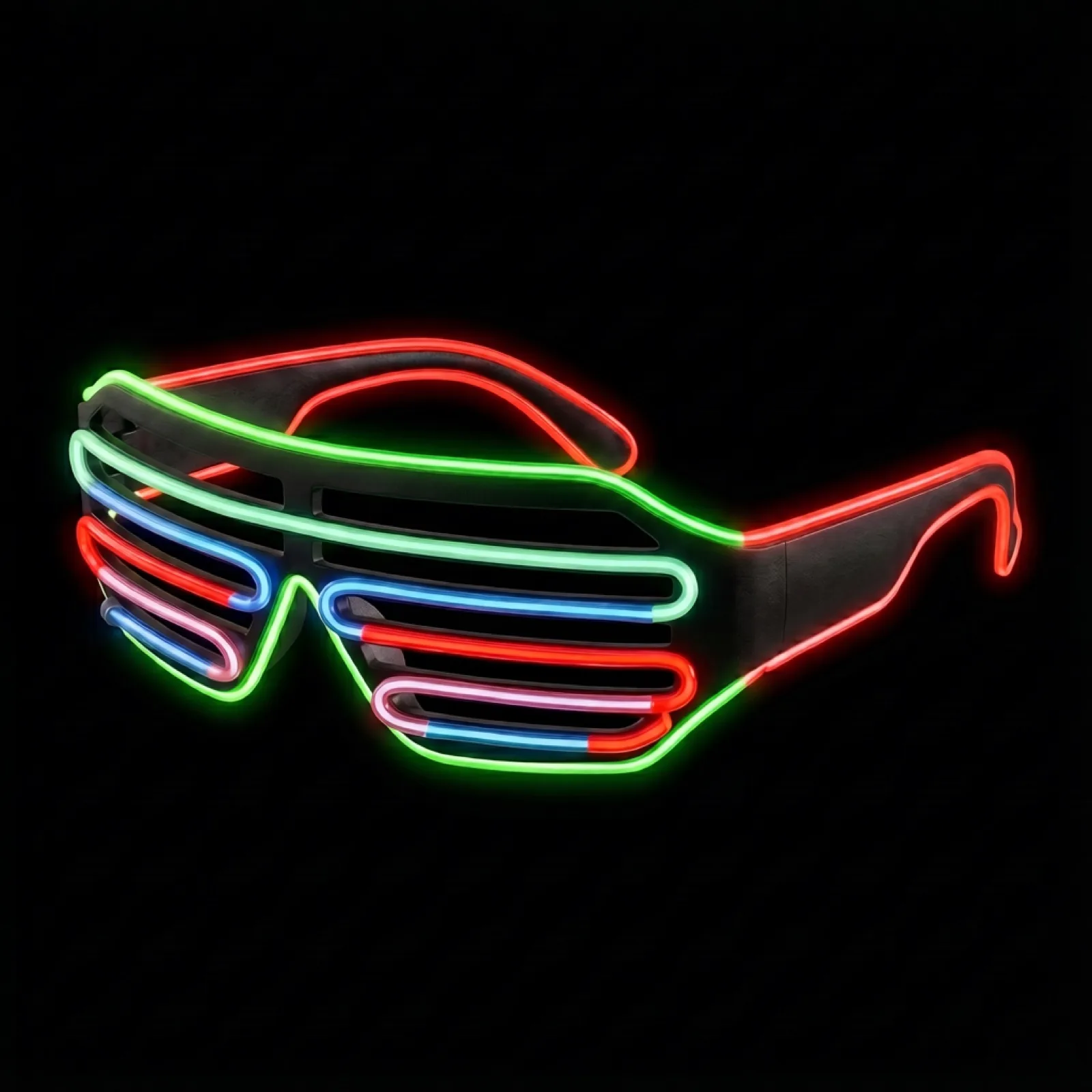 Multicolor LED Feestbril ALL Colors — alle neon-kleuren tegelijk